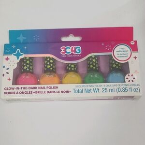 3C4G Vibrant Glow Nail Polish Collection 5 Polishes